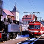 Bahnen in Le Noirmont/Jura