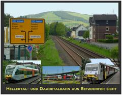 Bahnen in reizvoller Landschaft