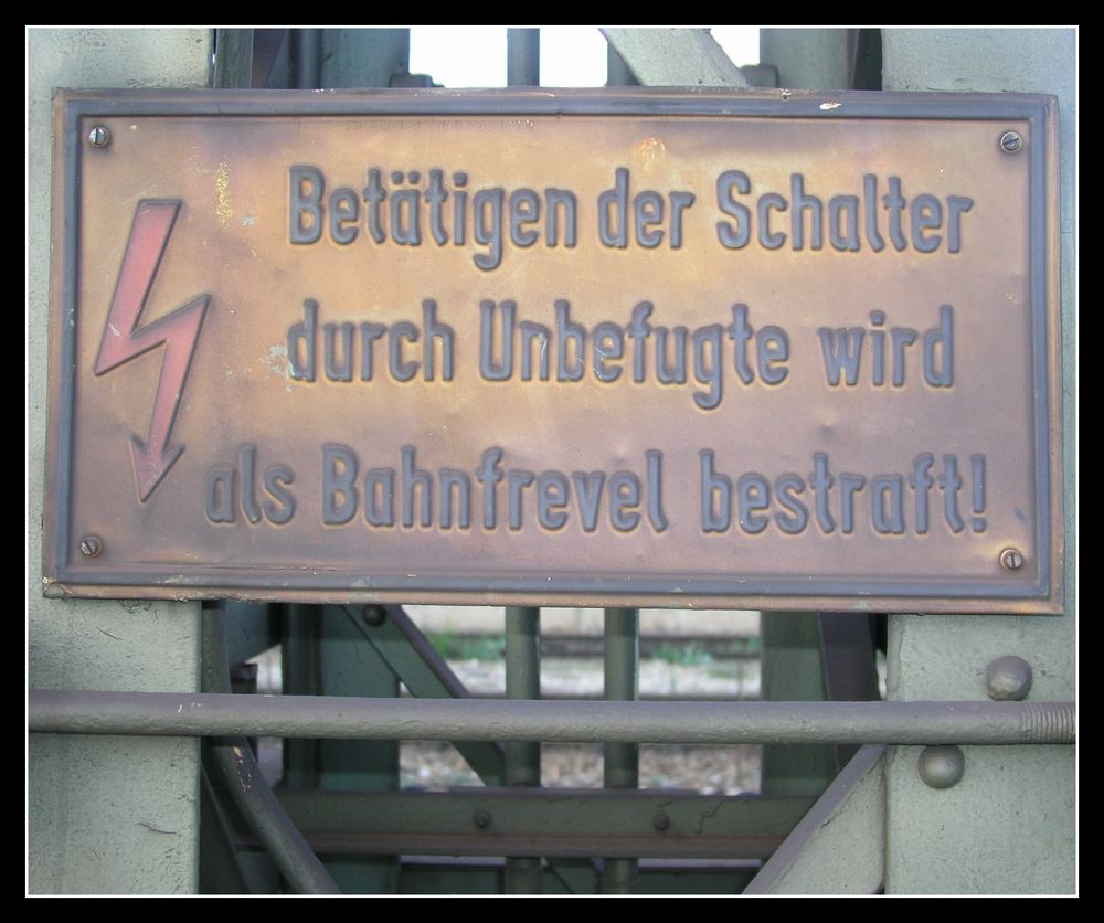 Bahnfrevel