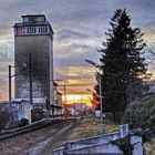 Bahngleis im Sonnenuntergang - HDRI das 4.