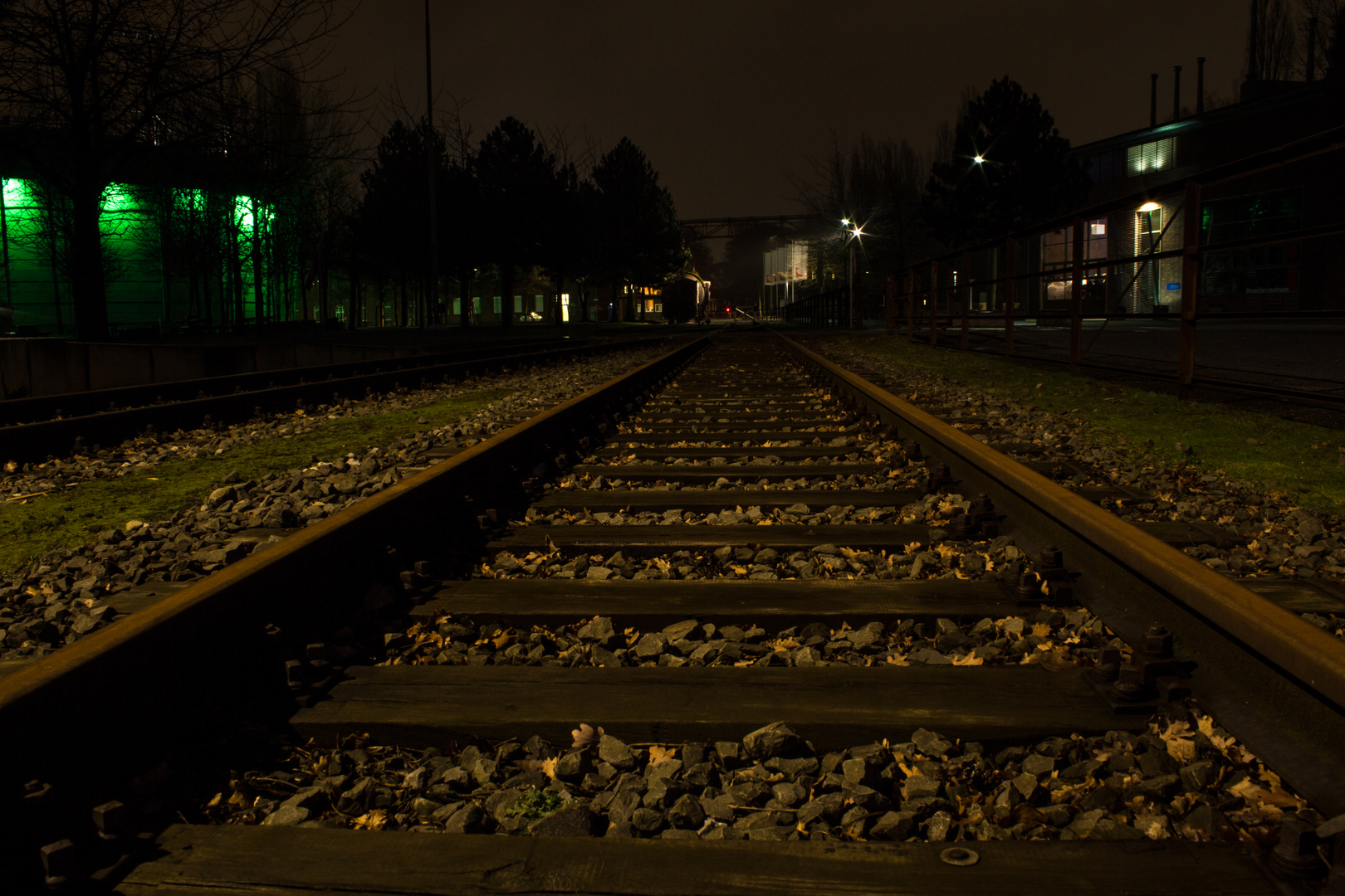 Bahngleis vom Wiegehaus - LaPaDu 2016