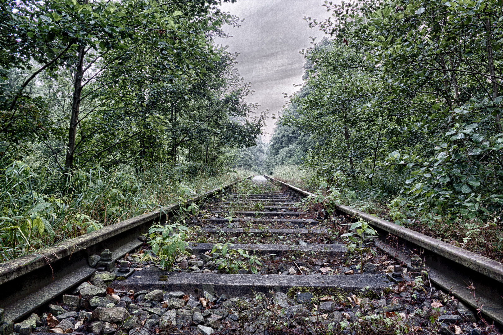 Bahngleise HDR