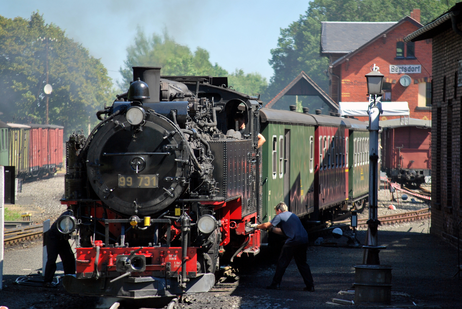 Bahnhhof Bertsdorf - Zittauer Schmalspurbahn