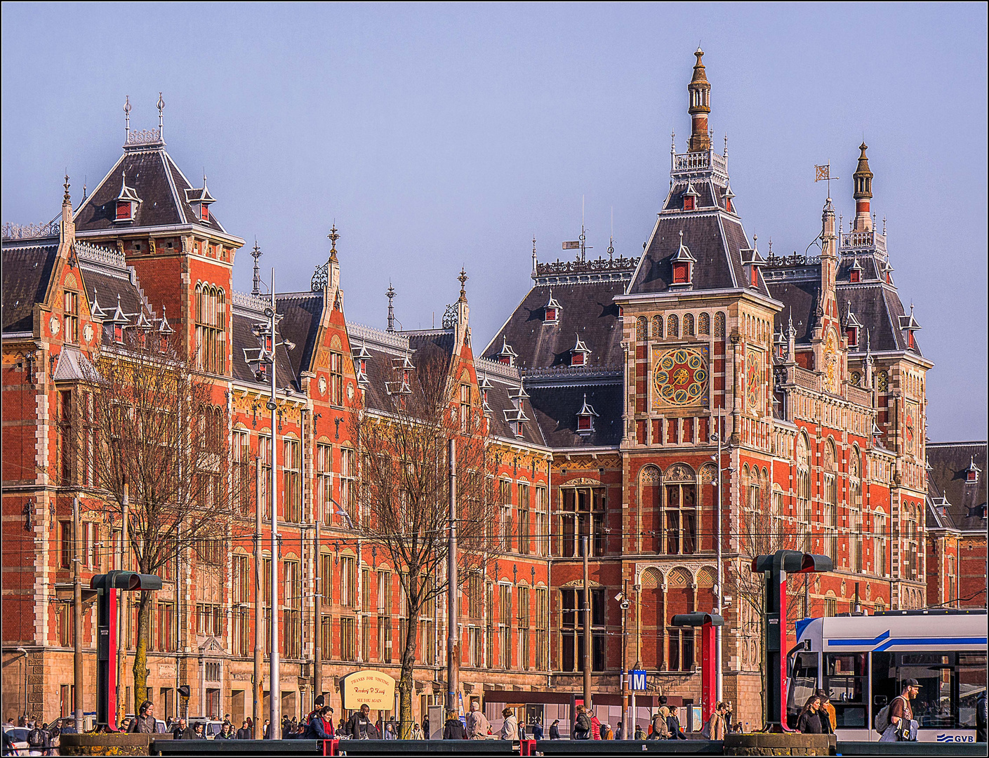Bahnhof Amsterdam Centraal Foto & Bild | world, dokumentation, straße