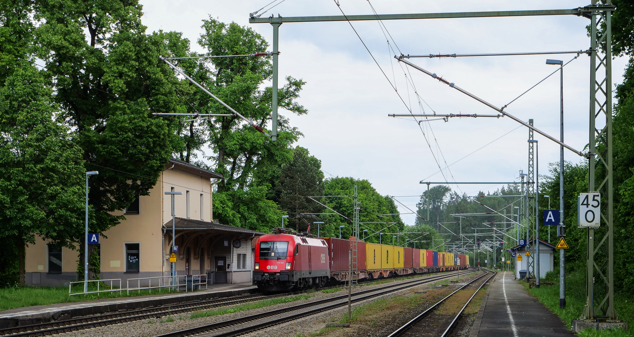 Bahnhof Aßling (Oberbayern)