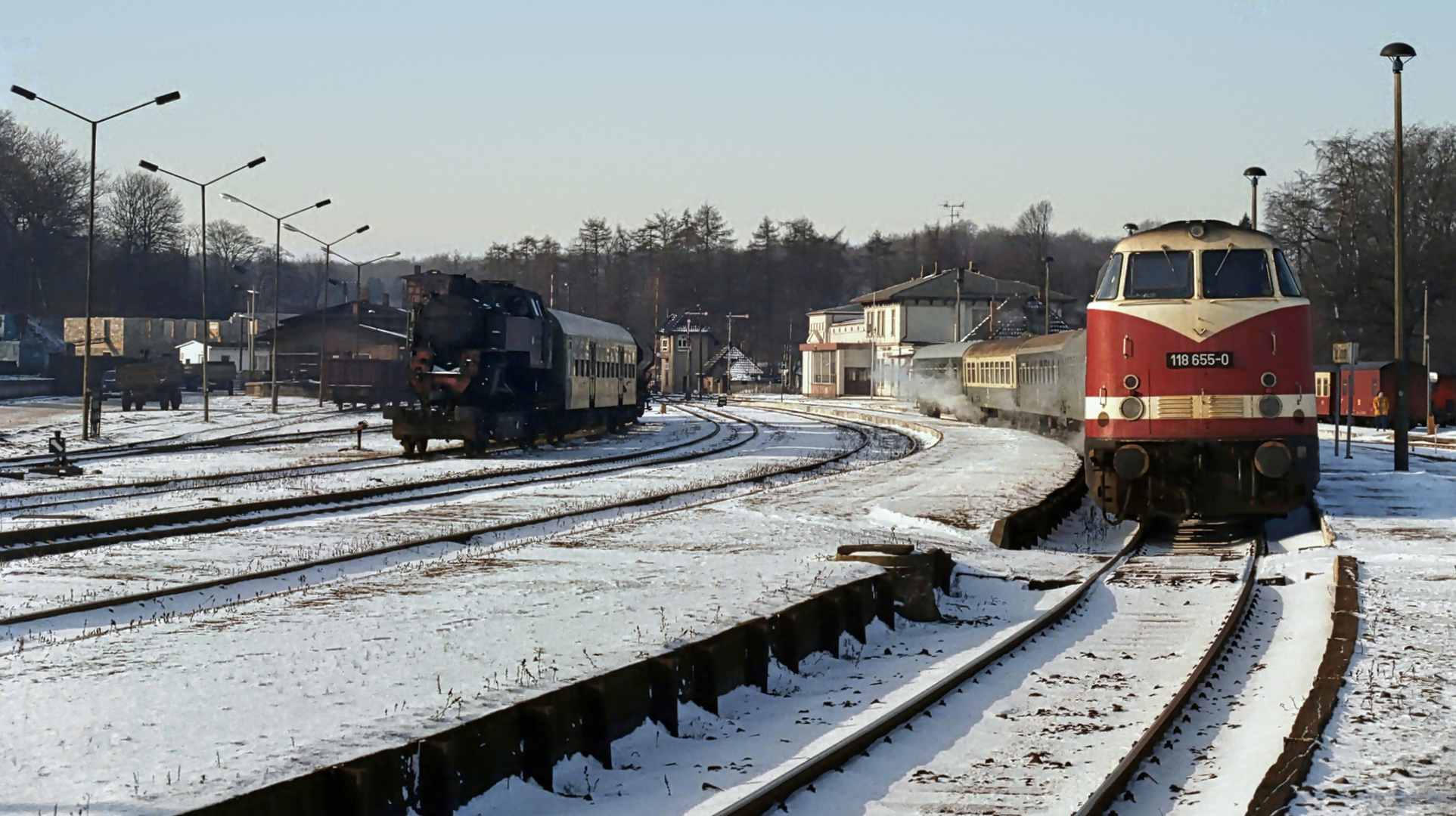 Bahnhof Bad Doberan 1991