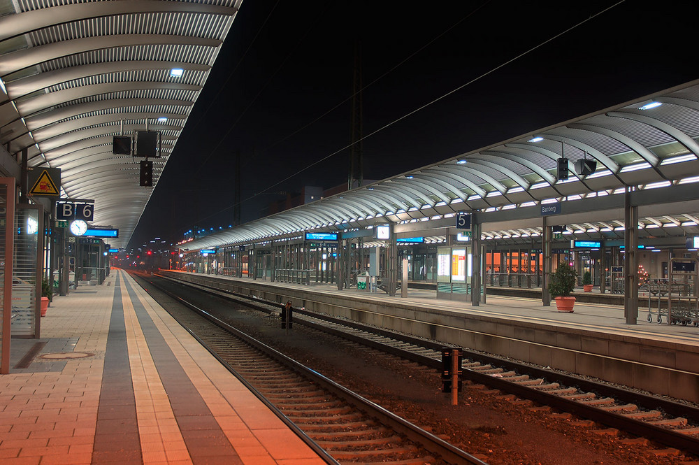 Bahnhof Bamberg 2. Versuch