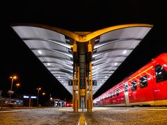 Bahnhof Bayreuth@night