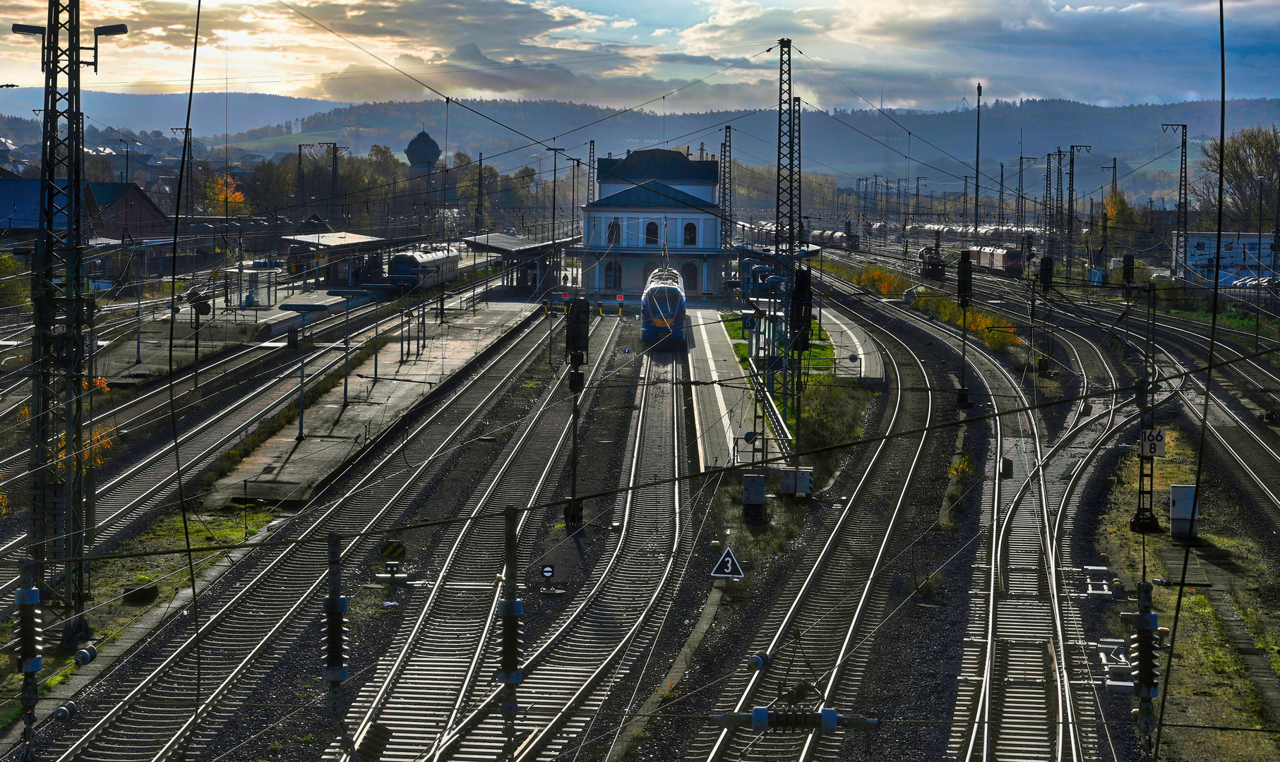 Bahnhof Bebra Nov 2022
