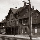 Bahnhof Beckum vor 25 Jahren, ohne Satelitenschüsseln