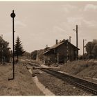 Bahnhof bei Ivano Frankovsk