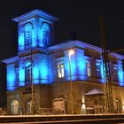 Bahnhof bei Nacht