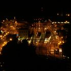 Bahnhof bei Nacht