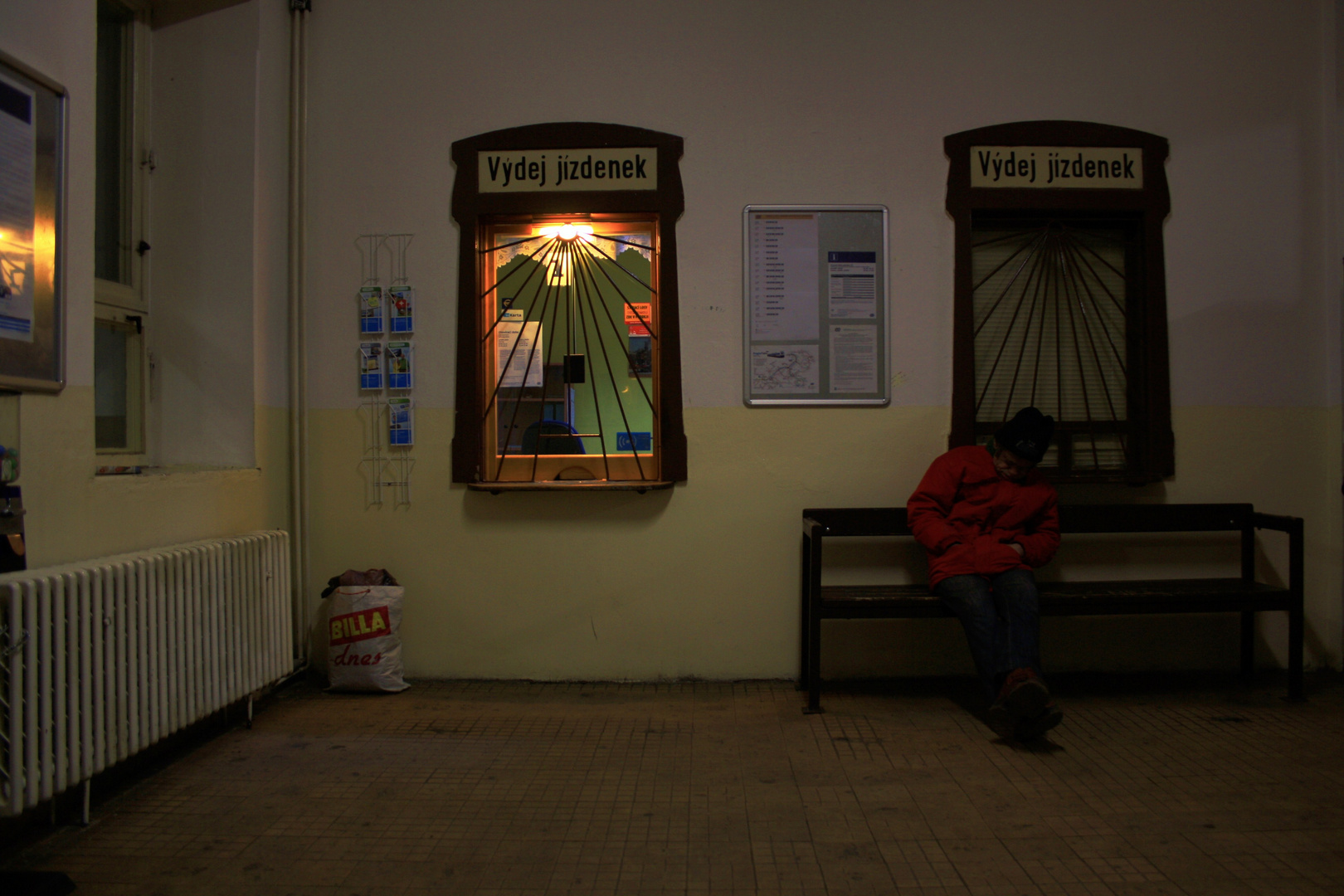 Bahnhof Benesov nad Ploucnici ( Bensen an der Polzen )