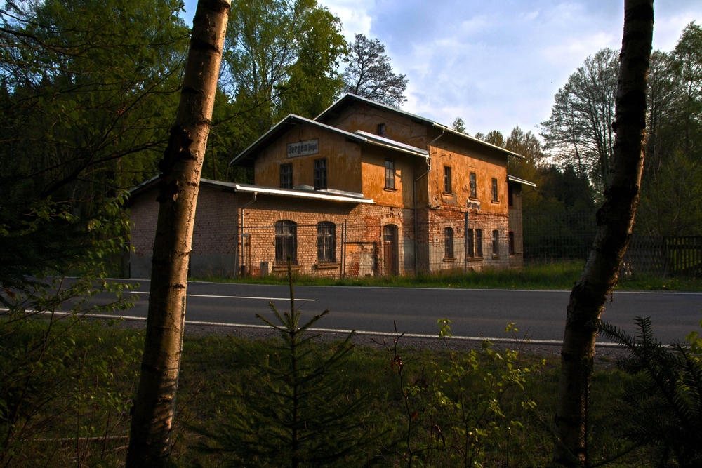 Bahnhof Bergen ( Vogtl )