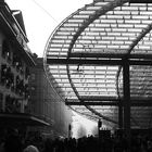 Bahnhof Bern im Nebel