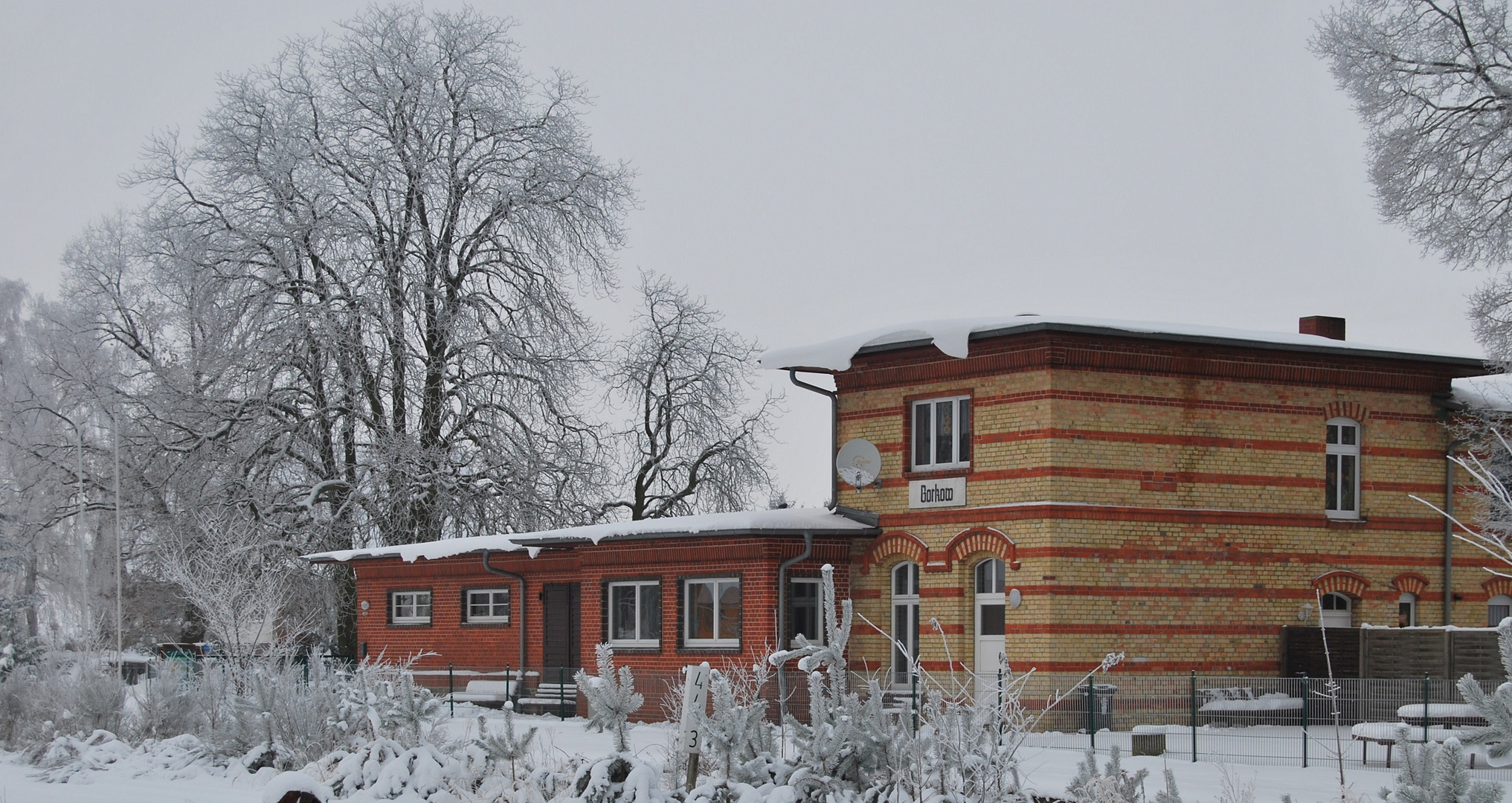 " Bahnhof Borkow "