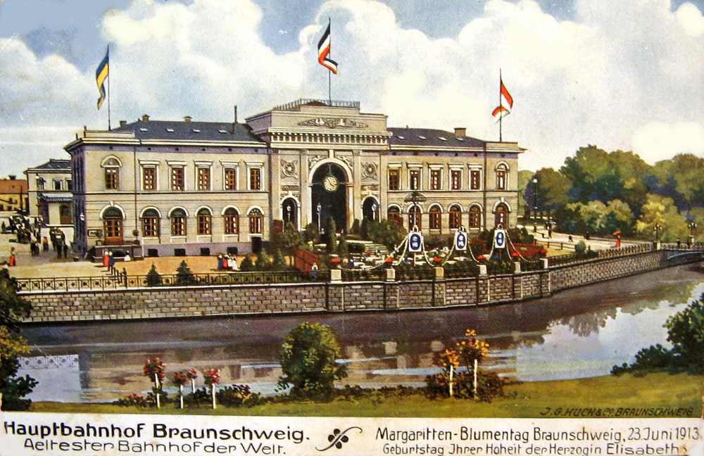 Bahnhof Braunschweig 1913