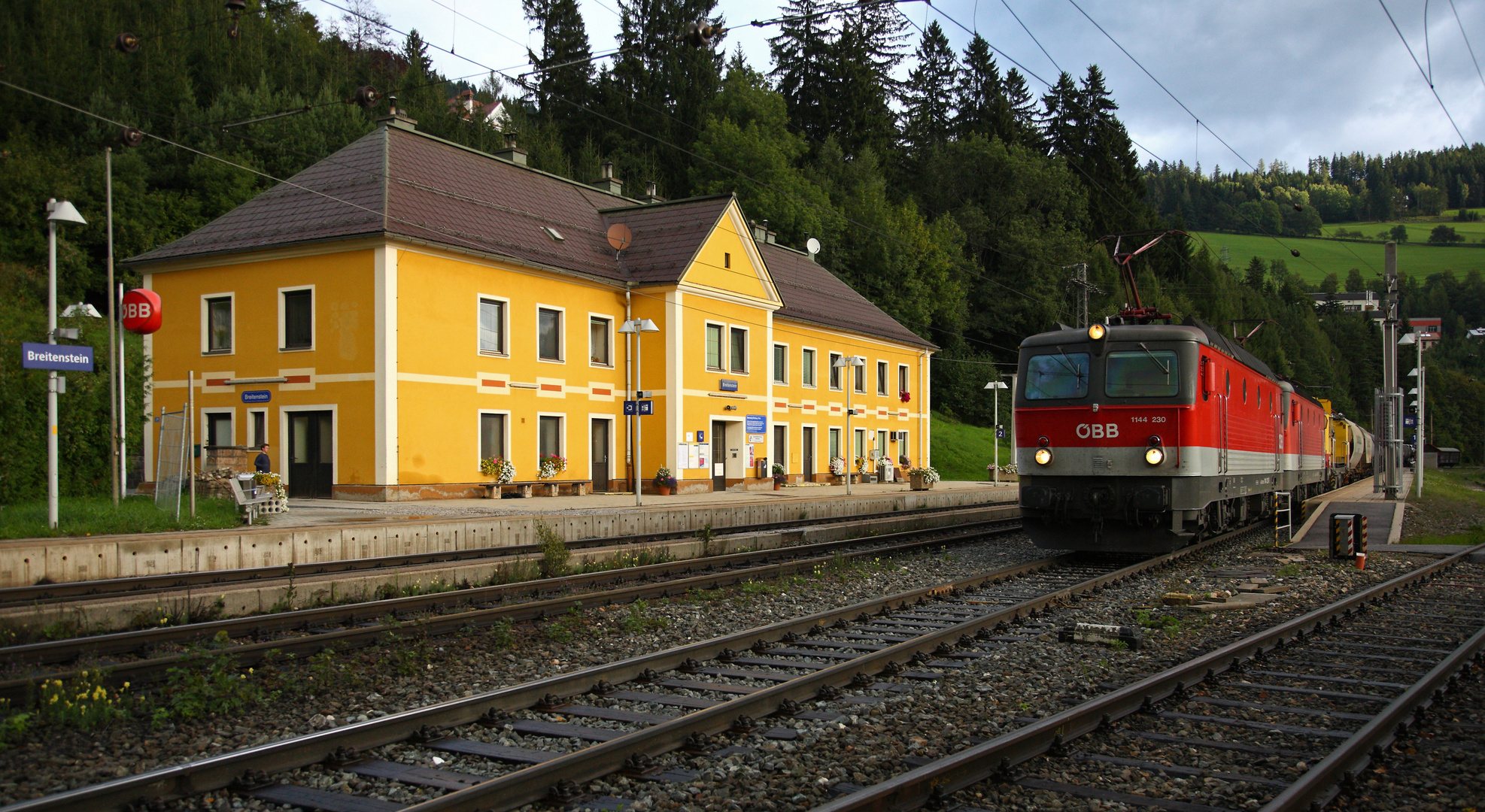 Bahnhof Breitenstein Foto & Bild züge, güterzüge, eisenbahn Bilder