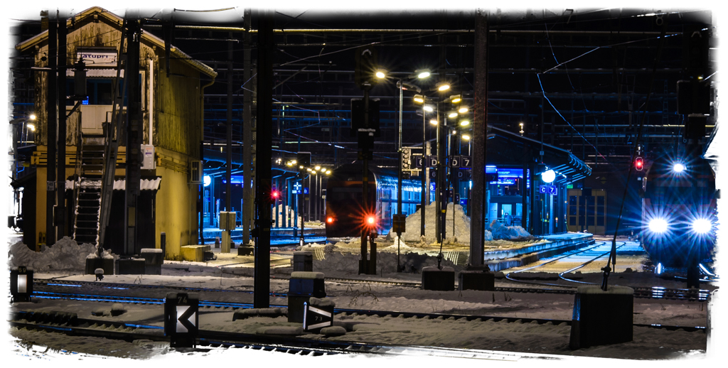 Bahnhof Brig am 26.12.2013