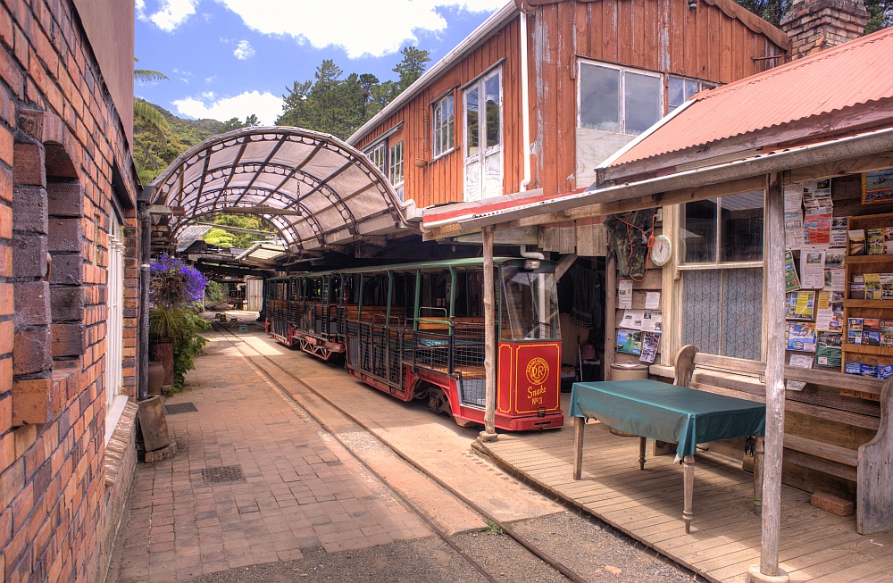 Bahnhof - Coromandel Driving Creek Railway Station and Pottery NZL