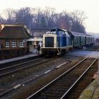 Bahnhof Dissen - Bad Rothenfelde im Januar 1984