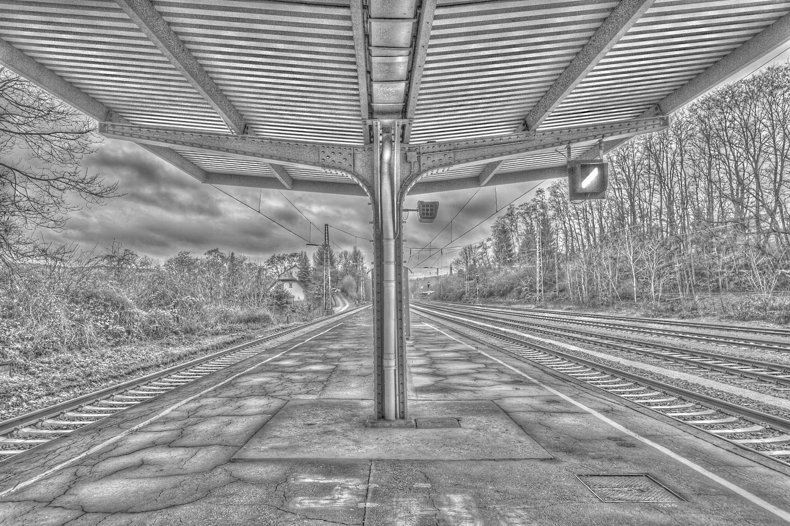 Bahnhof Dudweiler HDR