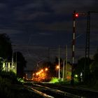 Bahnhof Ebersdorf bei Coburg @ Nacht No. 2