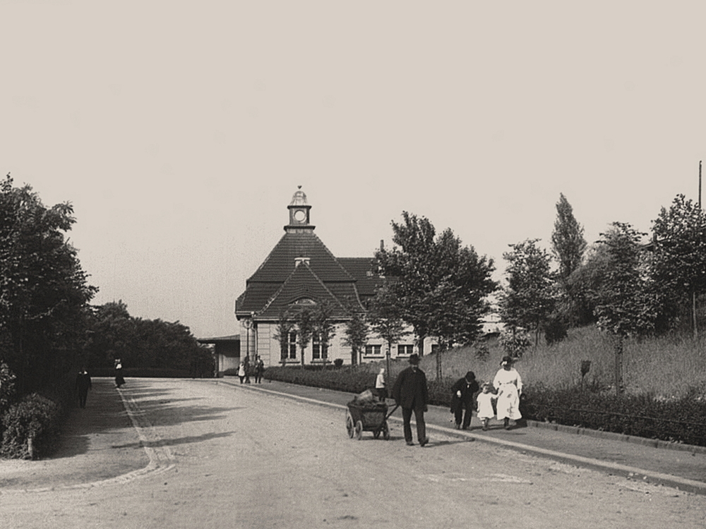 Bahnhof Essen Altendorf um 1915