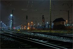 Bahnhof Fischerhof bei Nacht (I)