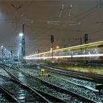 Bahnhof Fischerhof bei Nacht (II)