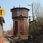 Bahnhof Forst / Lausitz: Der Wasserturm