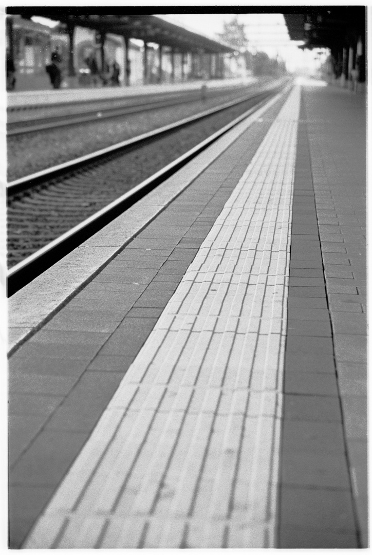 Bahnhof Frauenfeld morgens um 8