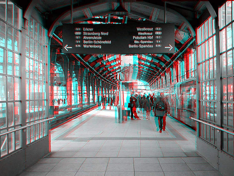 Bahnhof Friedrichstrasse 3D