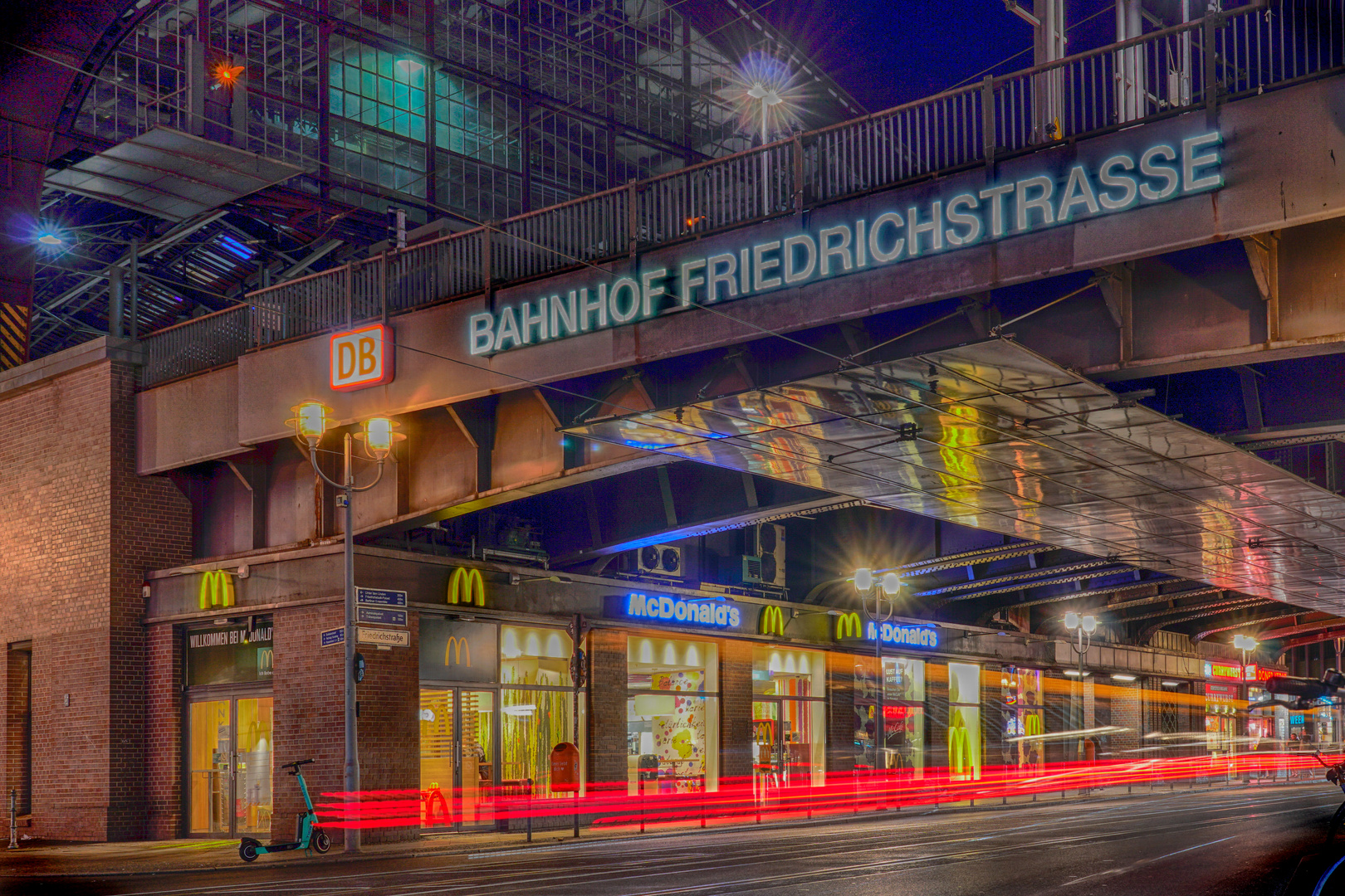 Bahnhof Friedrichstrasse in HDR