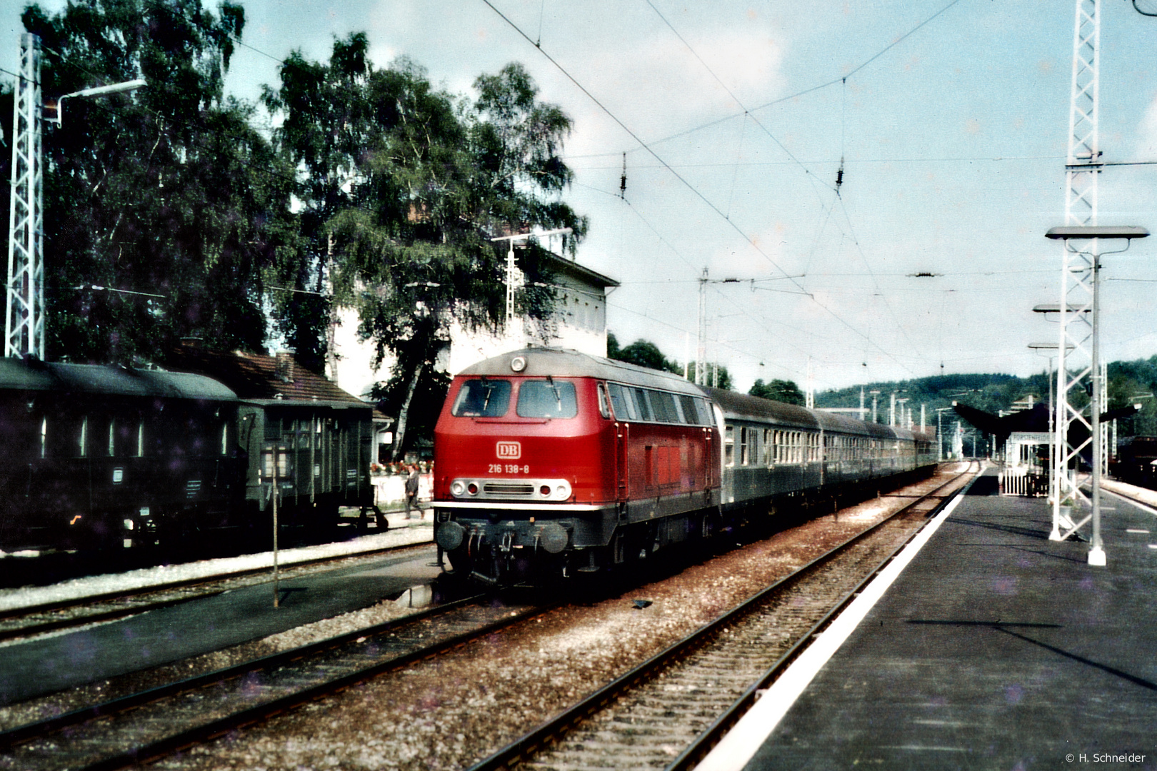 Bahnhof Fürstenfeldbruck (damals)