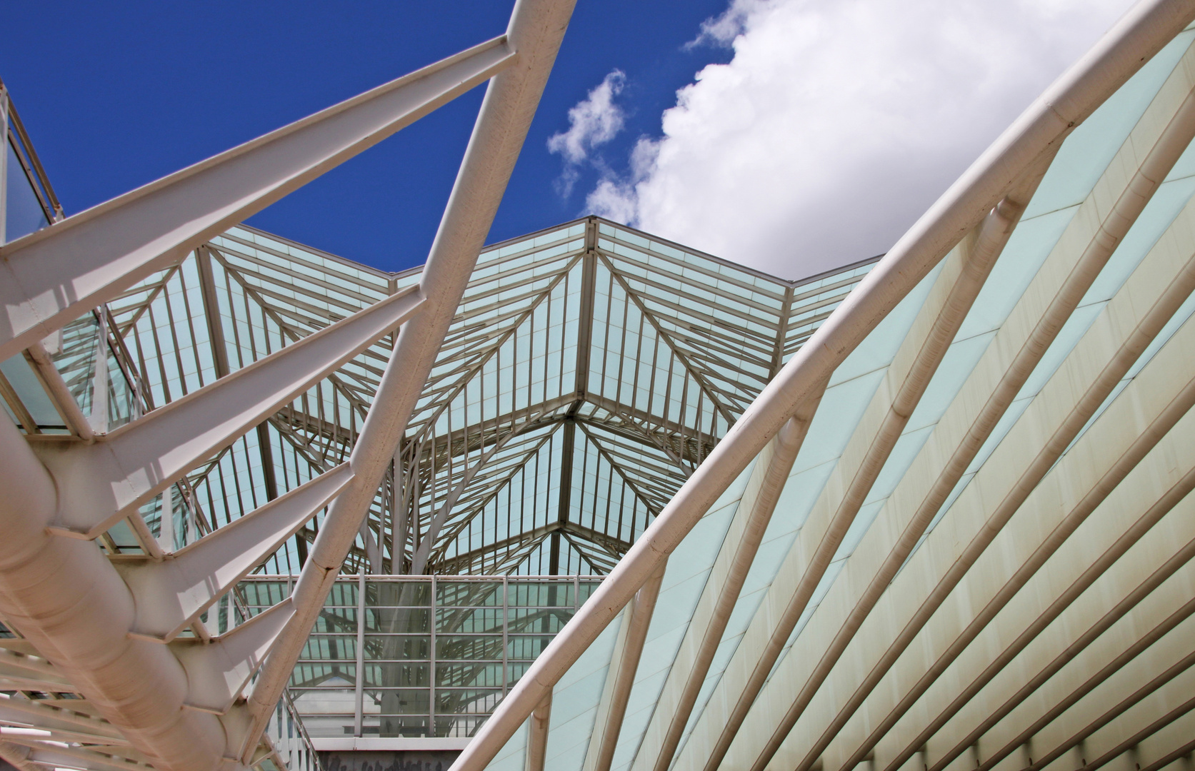 Bahnhof Gare do Oriente, Lissabon