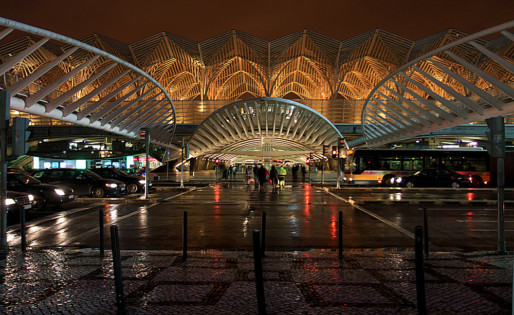 Bahnhof Gare do Oriente (Ostbahnhof) Lissabon (1)