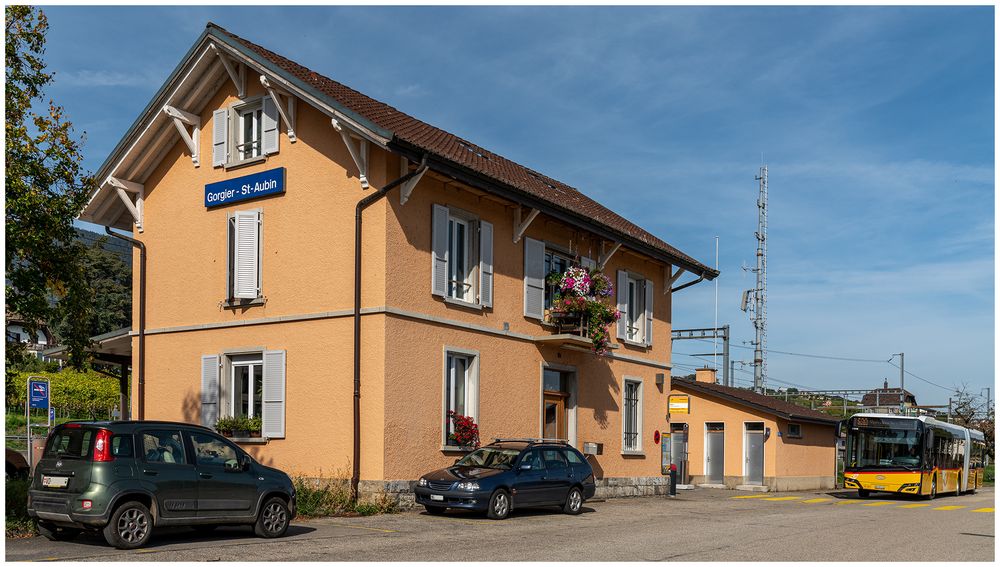 Bahnhof Gorgier-St-Aubin