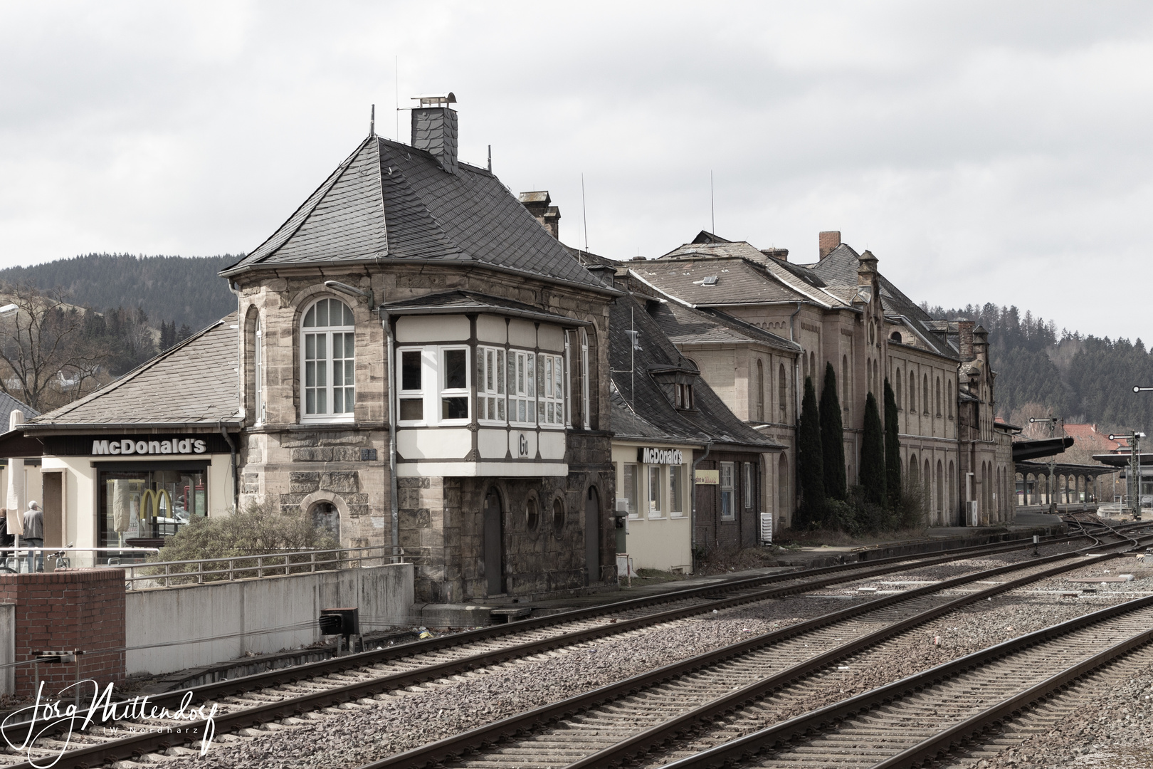 Bahnhof Goslar mit Stellwerk