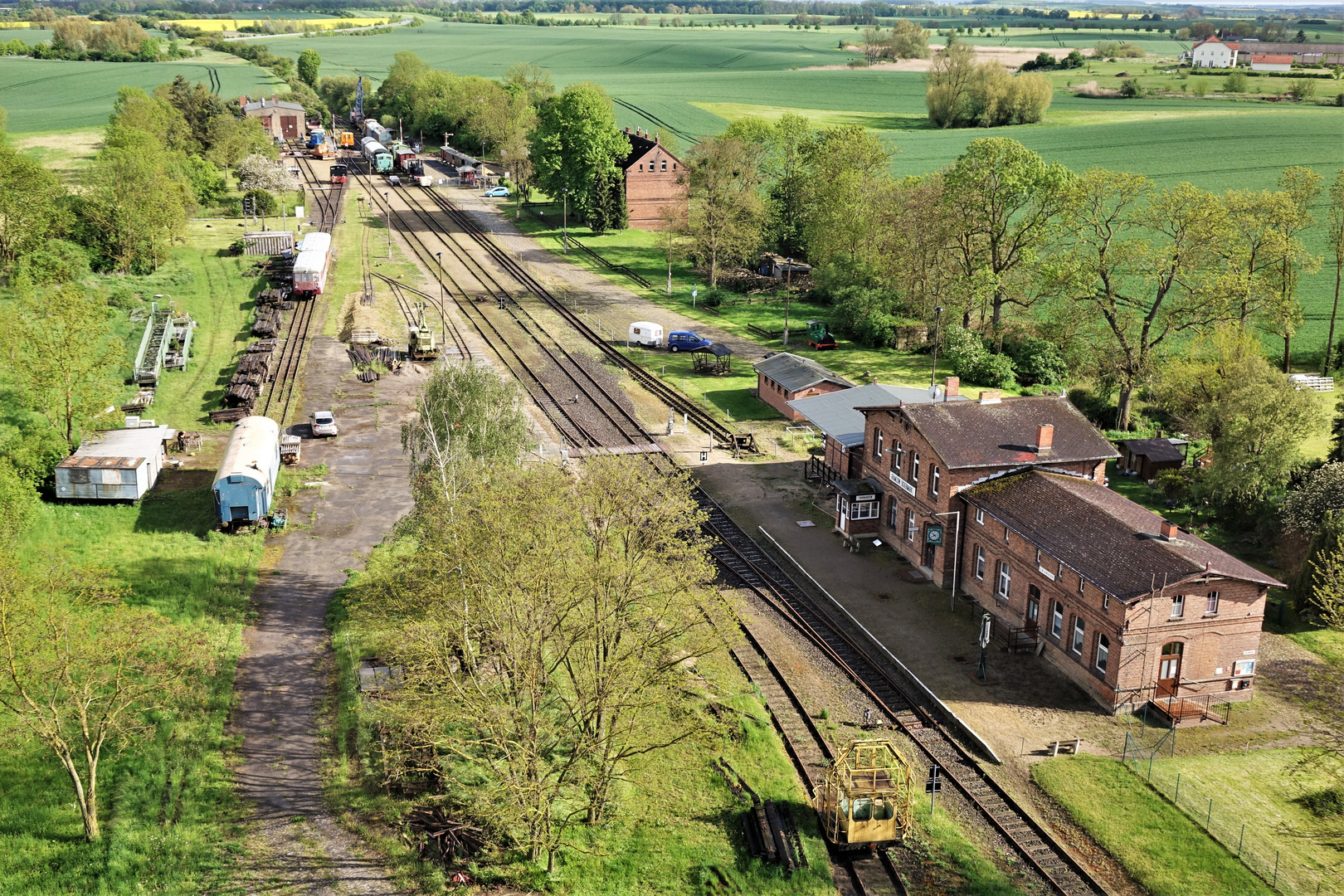 Bahnhof Gramzow 535 Foto & Bild historische eisenbahnen, museale