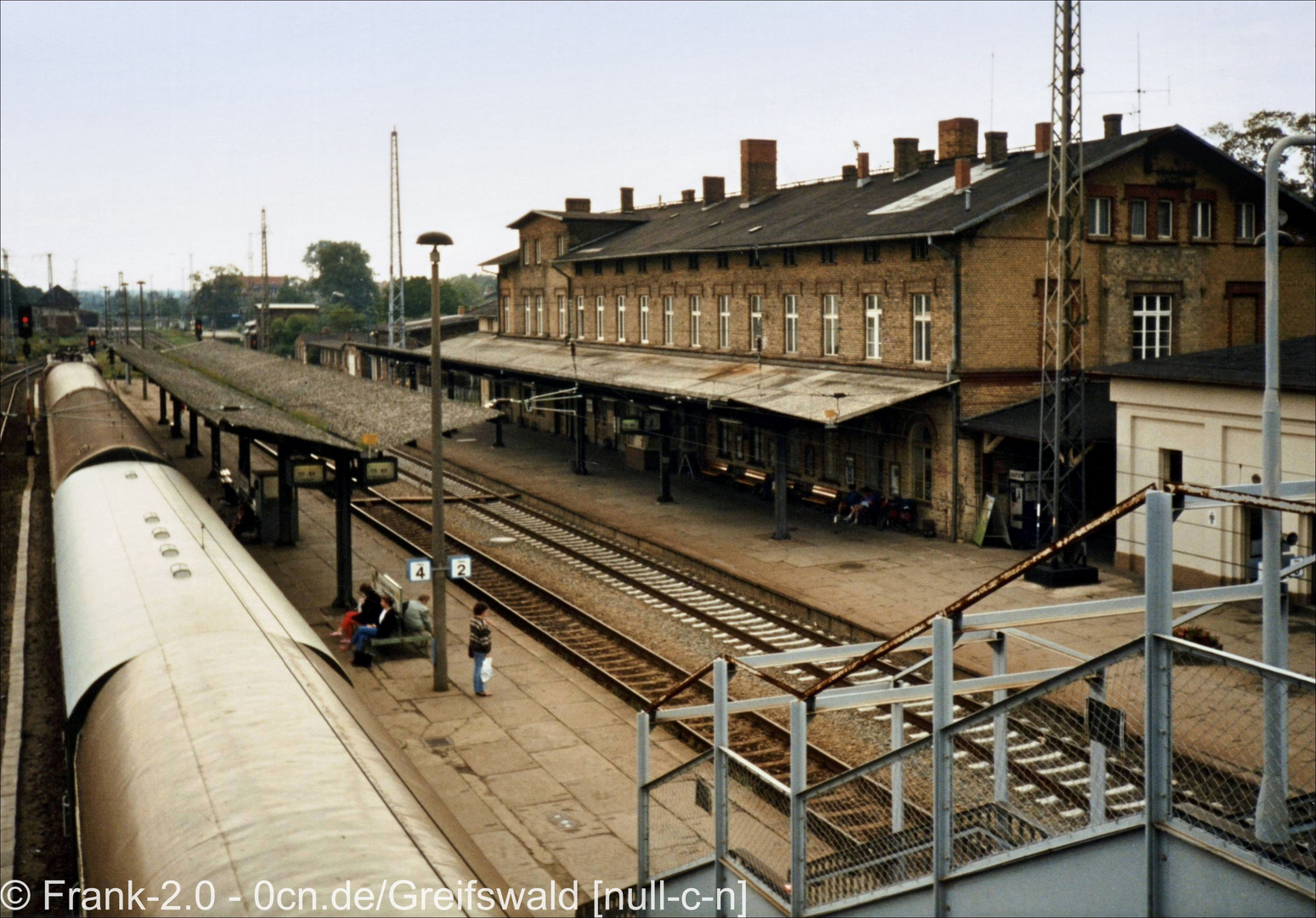 © Bahnhof Greifswald ca. 1993