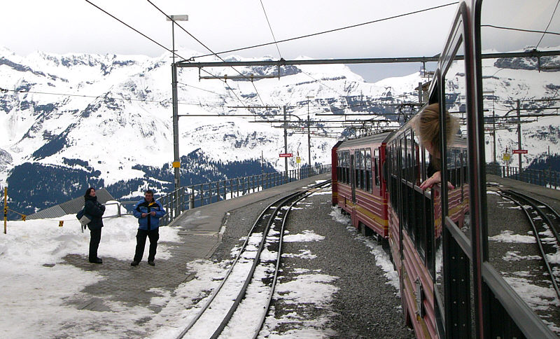 Bahnhof Grindelwald.