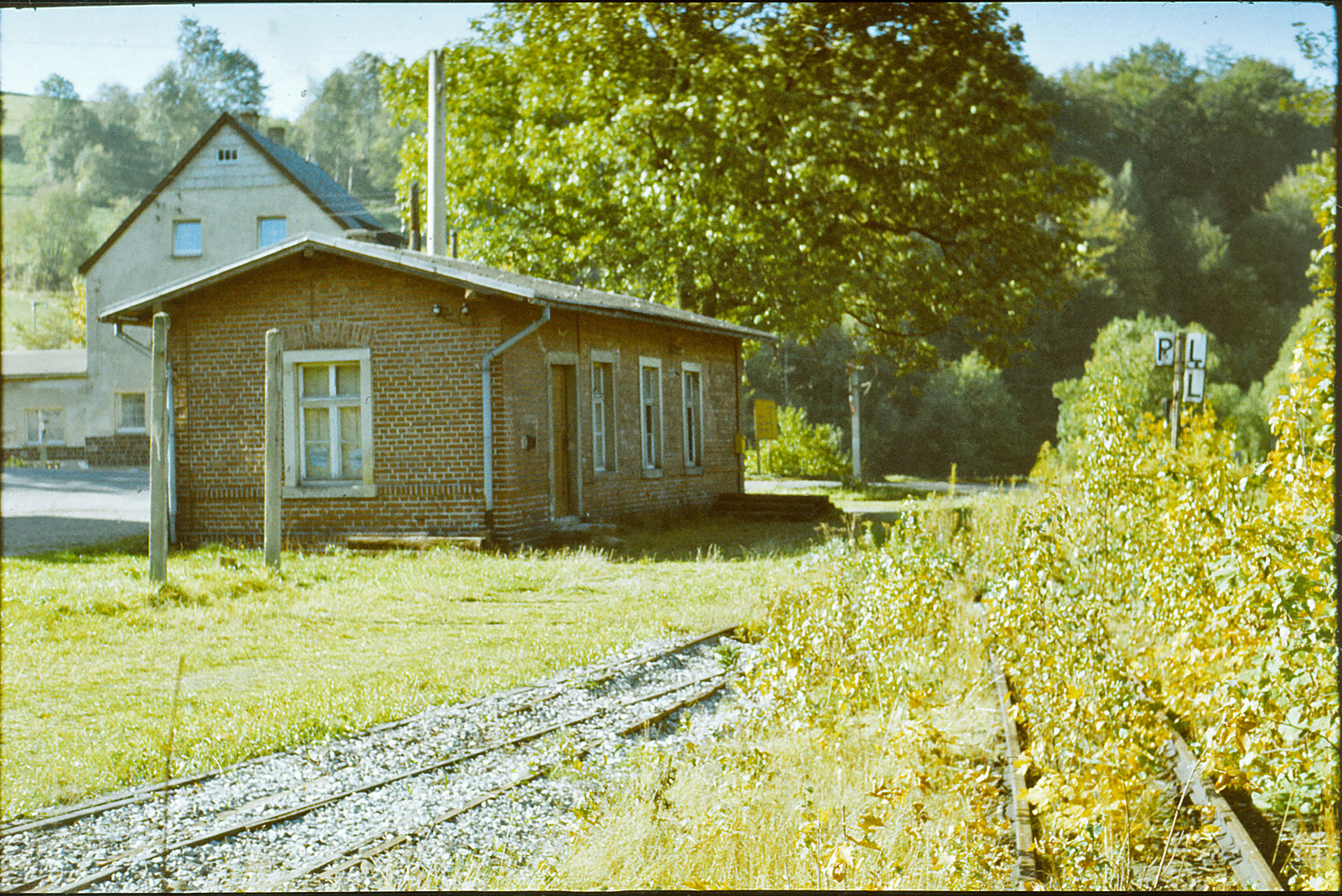 Bahnhof Großrückerswalde .