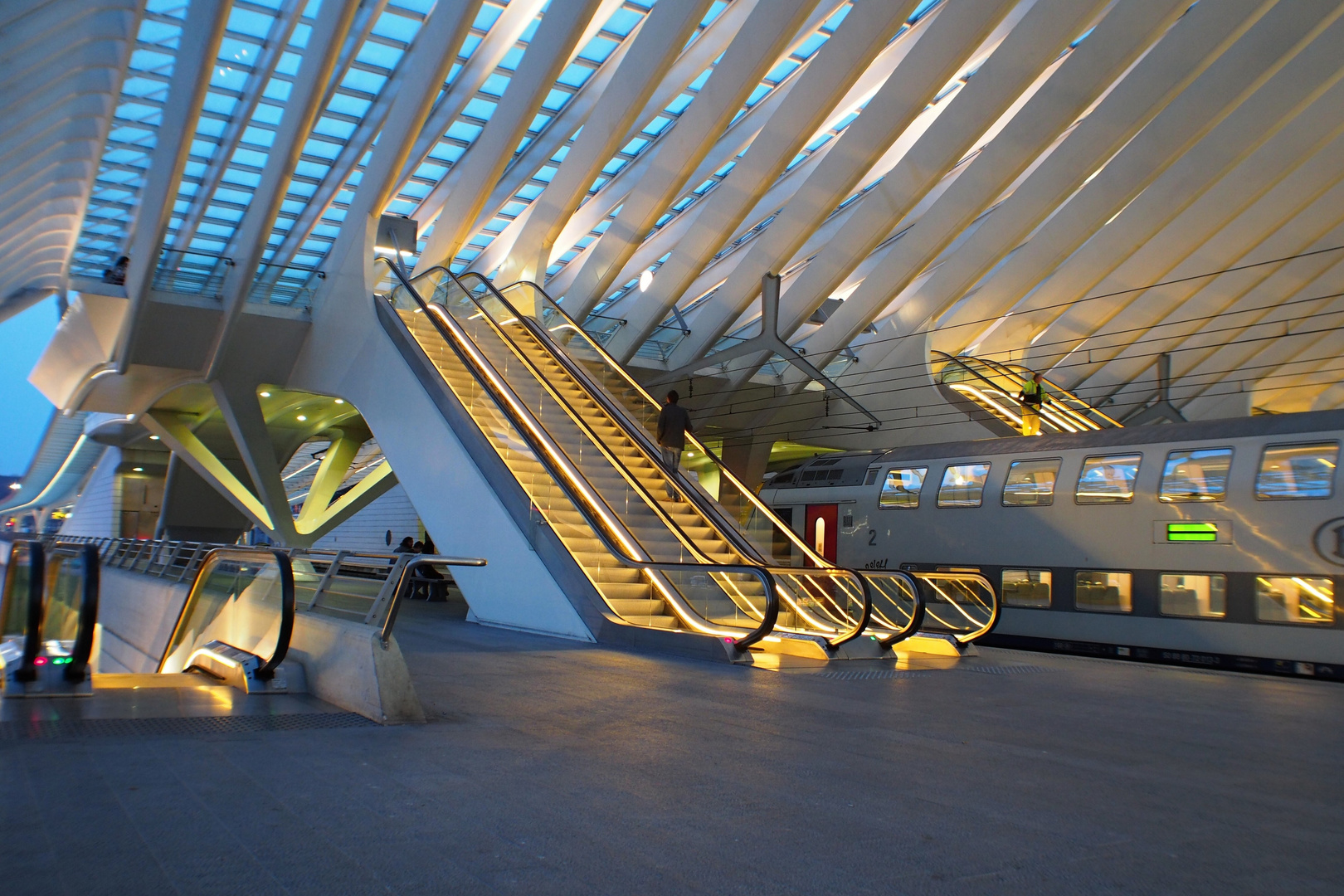 Bahnhof Guillemins Lüttich/Belgien  3