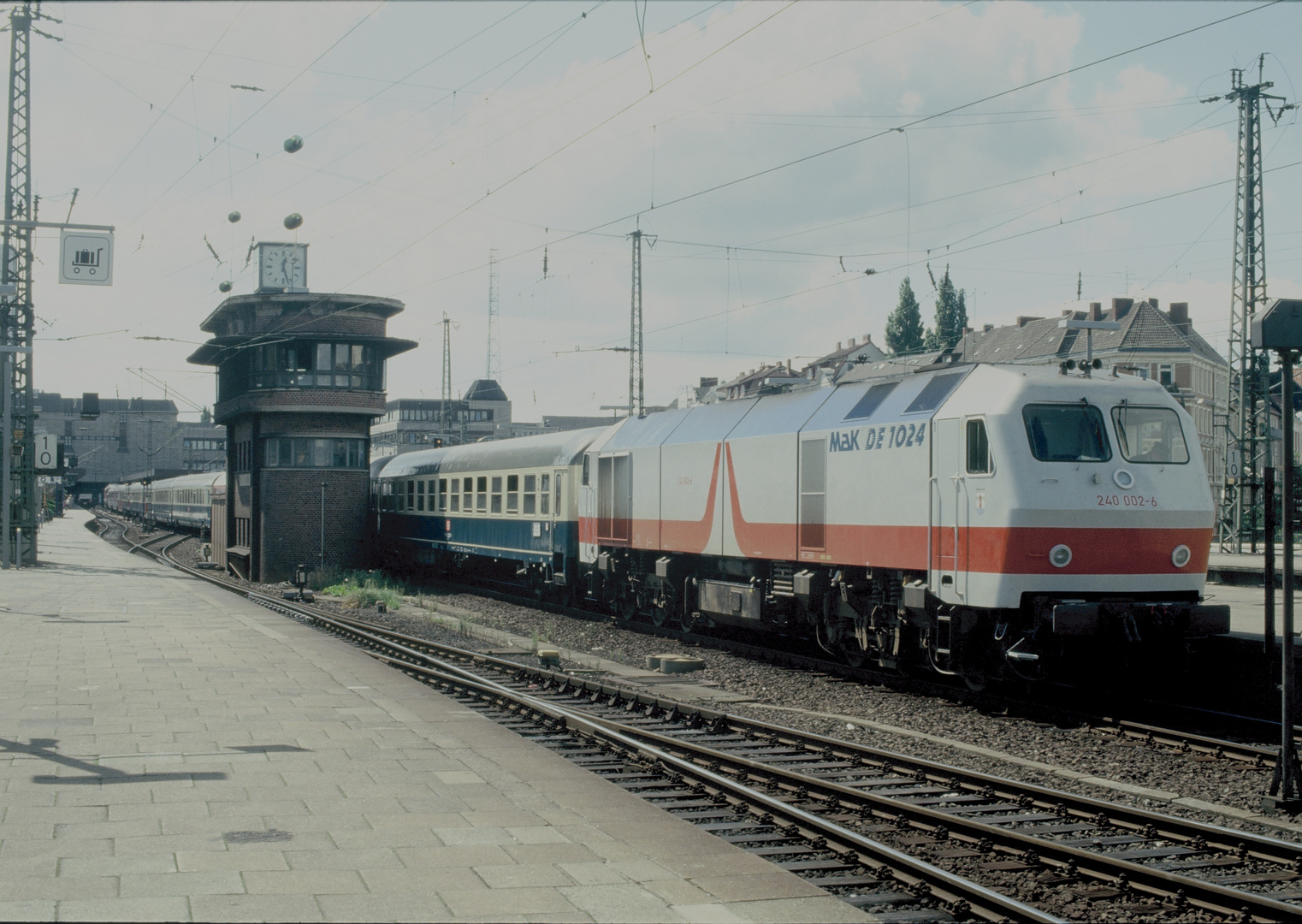 Bahnhof Hamburg Altona, Freitag 09.08.1991