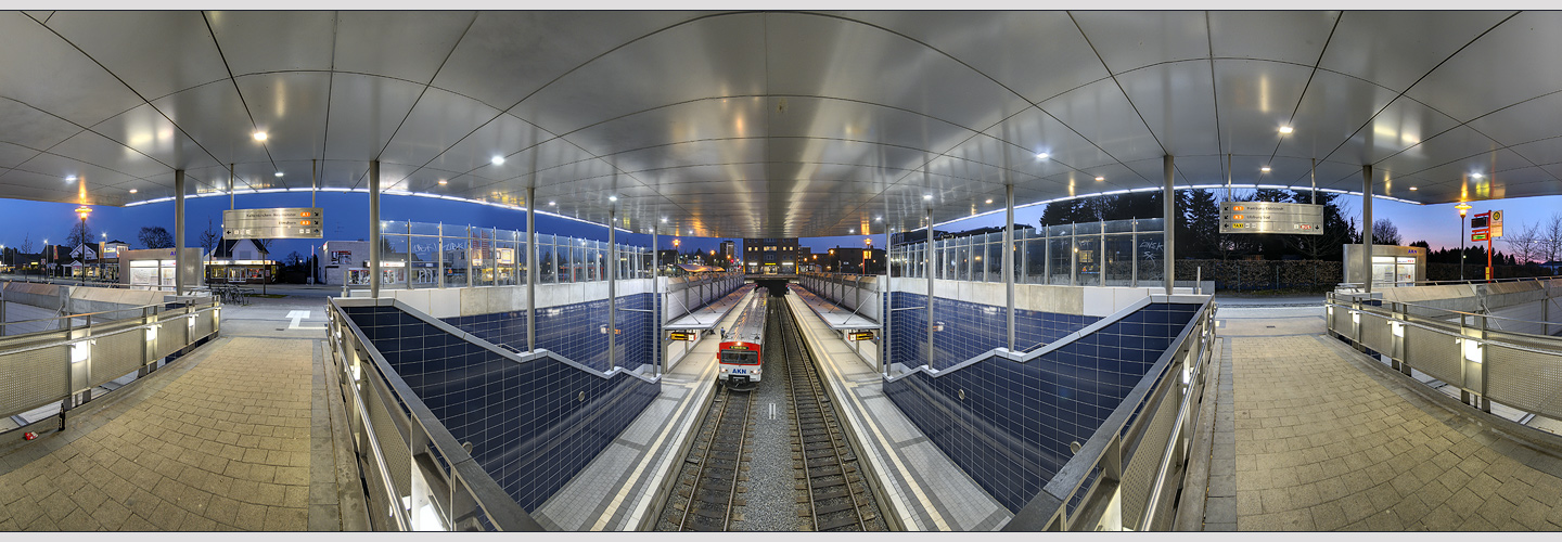 Bahnhof Henstedt-Ulzburg Panorama