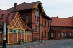 Bahnhof Heringsdorf auf Usedom (Ostsee)