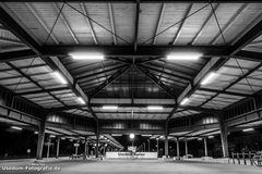 Bahnhof Heringsdorf in der Nacht am 28.08.2013