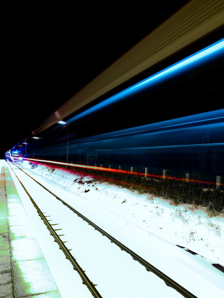 Bahnhof Hesseln, F/8, 66Sek, ISO 100